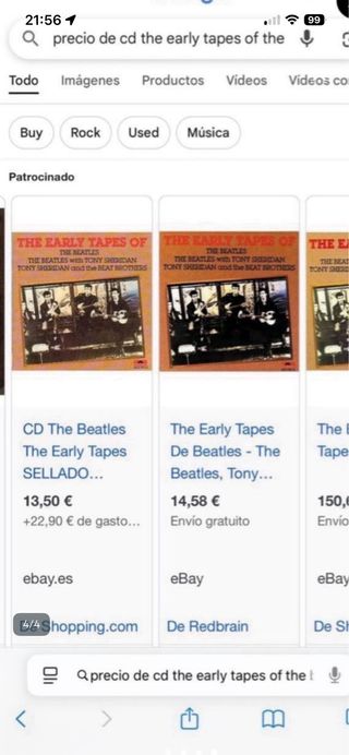 CD The Beatles: Early Tapes
