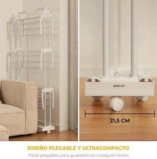 A ESTRENAR. Tendedero Plegable con Ruedas