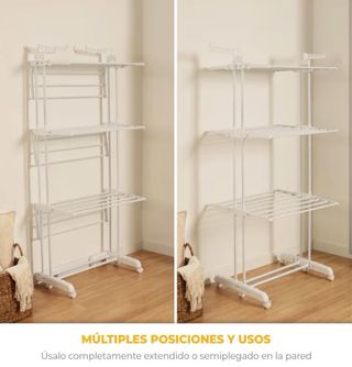 A ESTRENAR. Tendedero Plegable con Ruedas