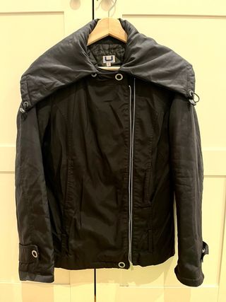 Chamarra Adolfo Dominguez Negra Mujer