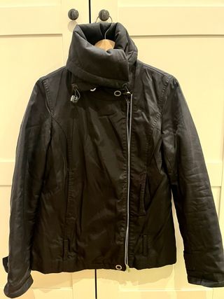 Chamarra Adolfo Dominguez Negra Mujer