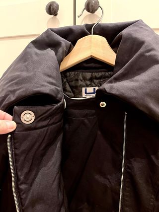 Chamarra Adolfo Dominguez Negra Mujer