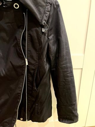 Chamarra Adolfo Dominguez Negra Mujer