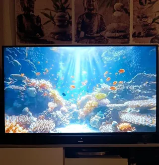 Smart TV Negro/Plata