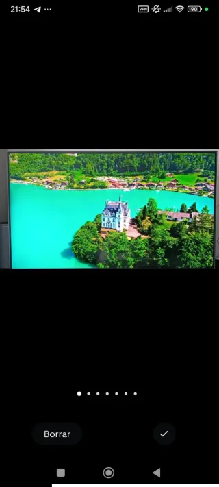 Smart TV Negro/Plata