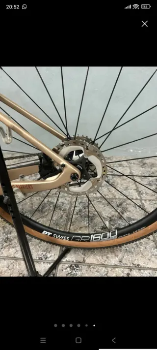 Bicicleta Gravel Carbono talla xs