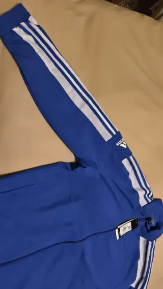 Sudadera Adidas Azul Talla M