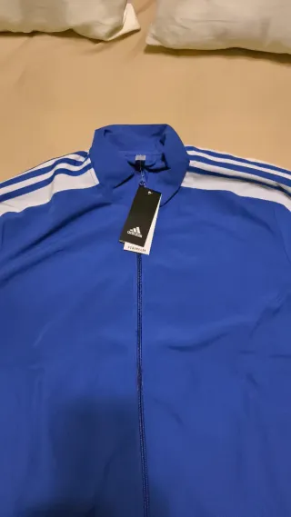 Sudadera Adidas Azul Talla M