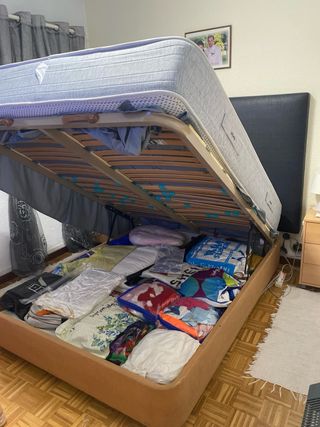 OFERTON CAMA CANAPE CON COLCHON INCLUIDO