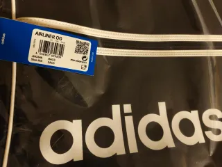 Bolso bandolera Adidas Airliner OG negro
