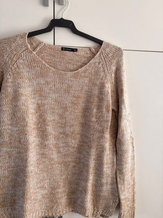Jersey Stradivarius Beige Talla M