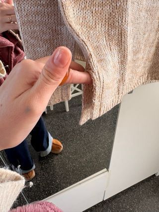 Jersey Stradivarius Beige Talla M