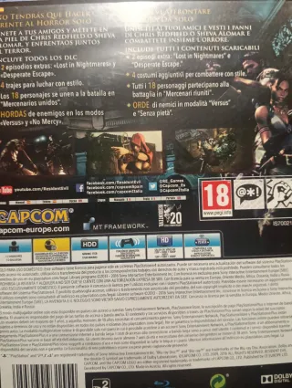 Resident Evil 5 PS4 (PlayStation 4) Capcom