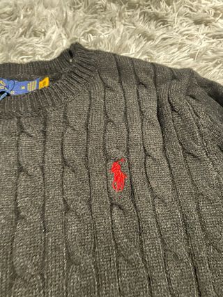 Jersey Polo Ralph Lauren Negro Talla M