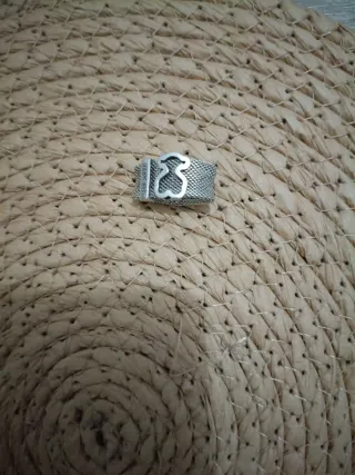 Anillo Tous Osito Plata