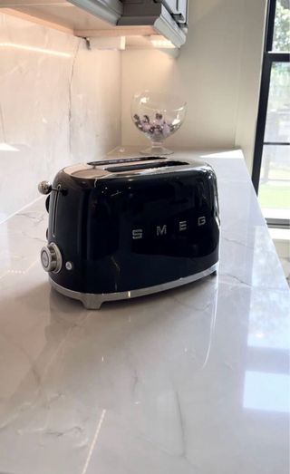 Tostadora SMEG Negra nueva