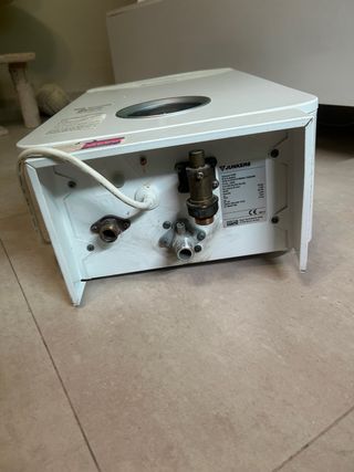 Calentador Junkers Gas Natural Blanco