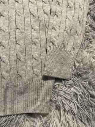 Jersey Polo Ralph Lauren Gris Cable Knit