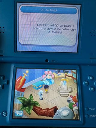 Console Nintendo DSi XL Blu con caricatore