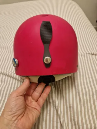 Casco Sinner rosa niña 4 años 52 cm