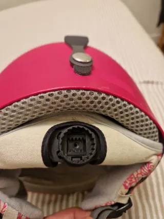 Casco Sinner rosa niña 4 años 52 cm