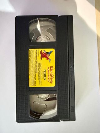 VHS Pinocho Walt Disney Los Clásicos