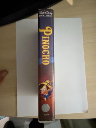 VHS Pinocho Walt Disney Los Clásicos