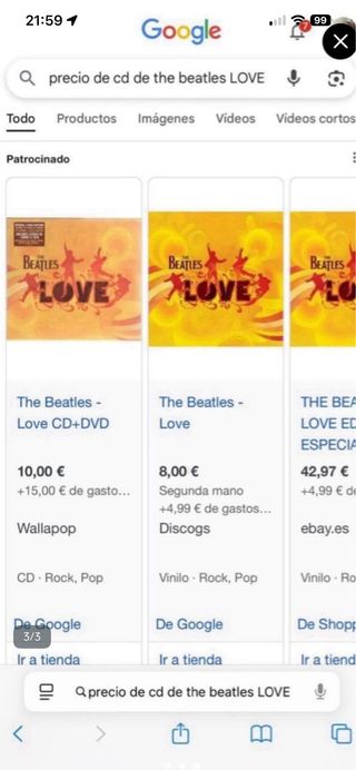 CD The Beatles LOVE