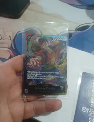 Cartas One Piece Monkey D. Luffy y Boa Hancock