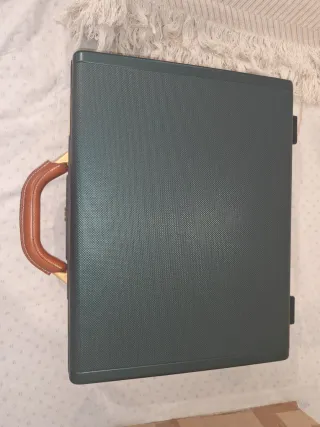 Maletín Ejecutivo Samsonite Negro y Naranja