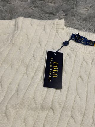 Polo Ralph Lauren Jersey Blanco
