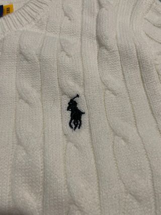 Polo Ralph Lauren Jersey Blanco