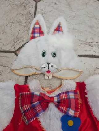 Costume Bianconiglio Carnevale Bambino