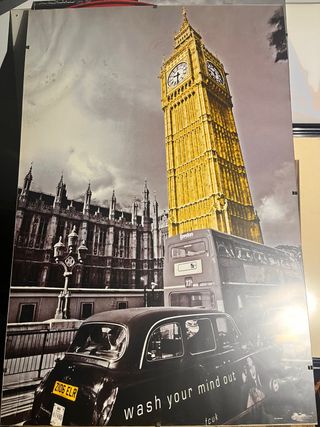Lámina Decorativa Big Ben Ikea