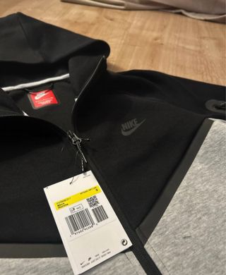 Conjunto Nike Tech Panda Negro Gris