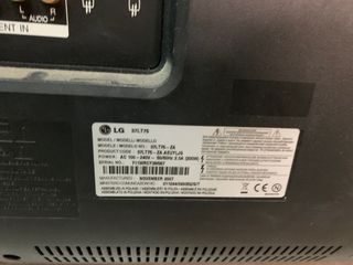 TV LG 37 con disco memoria integrado