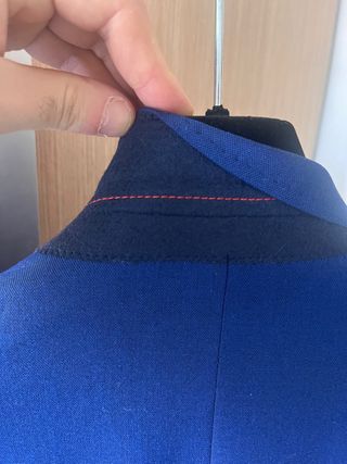 Traje Zara Man Azul
