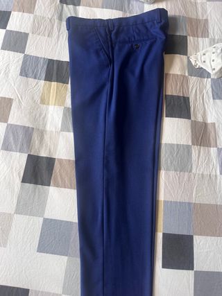 Traje Zara Man Azul