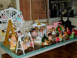 Barriguitas Bañera , Cambiador