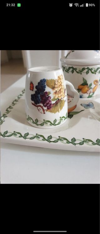 Set da caffè in porcellana