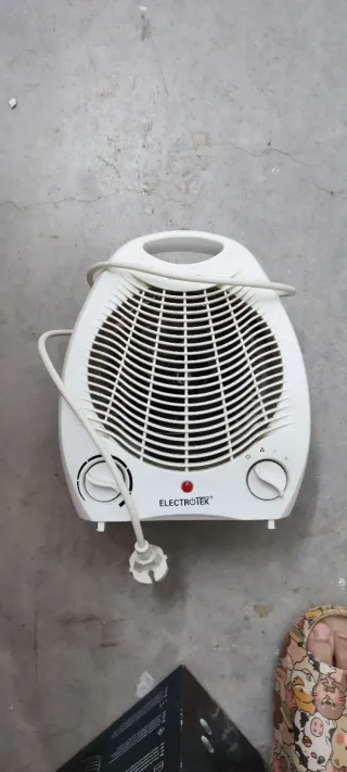 Calentador Electrotek Blanco