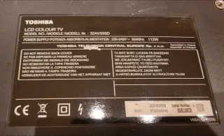 TV Toshiba 32 LCD Negra