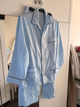 Pijama Hombre Talla L Rayas Azules