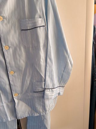 Pijama Hombre Talla L Rayas Azules