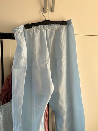 Pijama Hombre Talla L Rayas Azules