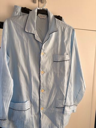 Pijama Hombre Talla L Rayas Azules