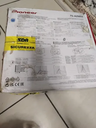 Subwoofer Pioneer TS-A250S4 1300W