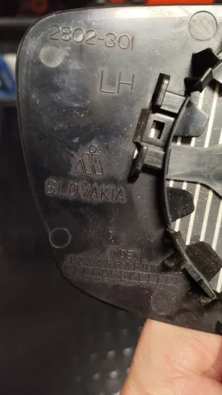 Cristal espejo izq Ford Fiesta MK5 Restyling