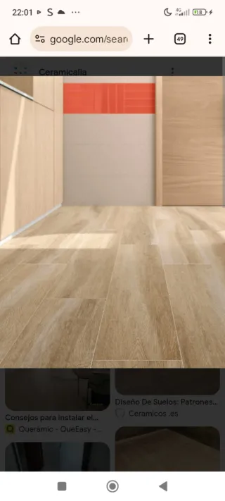 Busco Instalación de suelo de baldosas