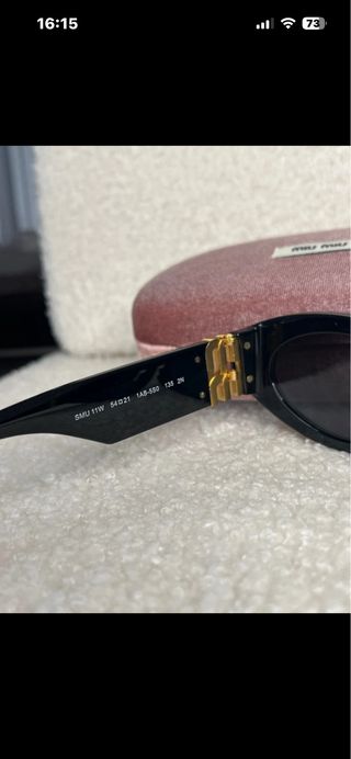 Occhiali da sole Miu Miu rosa